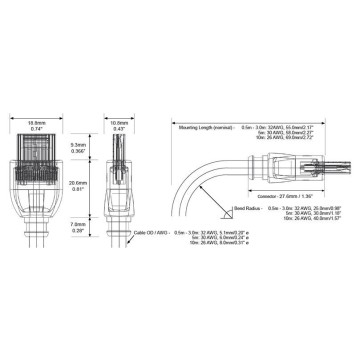K16041-0100- CH - ONE High Speed with Ethernet HDMI Cable